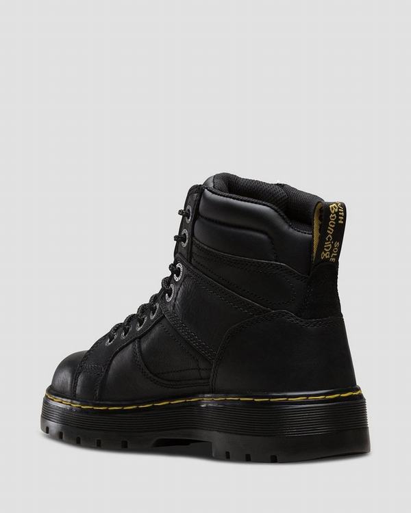 Dr Martens Pánské Pracovní Boty Duct Steel Toe Černé, CZ-710823